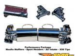 Fabspeed Performance Package Mufflers Headers Sportcats Tips Intake ECU Porsche 996 Turbo X-50 GT2 99-05