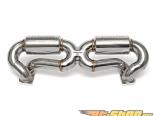 Fabspeed Supersport X-Pipe  System without valves Polished Tips Ferrari 430 05-09