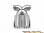 Fabspeed Deluxe Dual  Polished Tips Porsche 987.2 Cayman 09-13