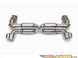 Fabspeed 70mm Supersport Race X-Pipe  System with X50 Tips Porsche 996 Turbo 01-05
