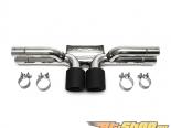 Fabspeed Center Muffler Bypass Pipe with Polished Tips Porsche 997.2 GT3 | GT3RS 10-11