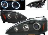    Acura RSX 02-04 Halo Projector ׸