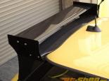 M7 Speed 2 Tier C Wing Fiberglass Base with Aluminum Wing and Shorty P  End Plates Mini Cooper R56 07-13