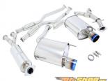 Megan Racing OE RS Series Catback Exhaust System with 4inch Dual Titanium Tips Lexus GS350 07-15