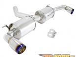 Megan Racing Axle Back Exhaust System with Dual 3.5inch Burnt Rolled Tips BMW X5 E70 07-13
