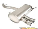 Megan Racing Axle Back Exhaust System with Single 3inch Stainless Steel Tip BMW 3 Series E92 07-13