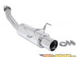 Megan Racing Axle Back Exhaust System with Single 3.5inch Stainless Steel Tip Honda CRZ 11-14