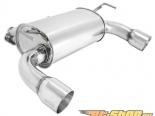 Megan Racing Axle Back Exhaust System with Dual 4inch Stainless Steel Rolled Tips Infiniti G37 Coupe 08-13