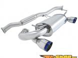 Megan Racing OE RS Series Catback Exhaust System with Dual 4inch Burnt Rolled Tips Nissan 350Z 03-08