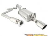 Megan Racing Turbo Type Catback Exhaust System with 4.5inch Stainless Steel Tip Chevrolet Cobalt Turbo 08-10