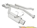 Megan Racing Drift Spec Style Catback Exhaust System with 4inch Tip and Muffler Honda Civic Si 01-05