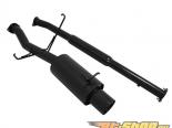 Megan Racing Black Series Catback Exhaust System with 4.5inch Tip and Removable Silencer Mitsubishi Evo VIII 03-05