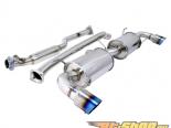 Megan Racing OE RS Series Catback Exhaust System with Dual 4inch Titanium Tip Mazda RX-8 04-11