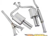 Megan Racing Type 2 Series Catback Exhaust System with Dual 2.5inch Stainless Oval Tips Nissan Maxima 09-15
