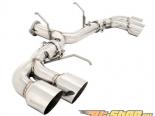 Megan Racing Version 2 OE RS Series    with Quad 4.5inch  Steel Tips Nissan GTR 09-15