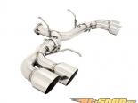 Megan Racing OE RS Series Catback Exhaust System with Quad 4.5inch Stainless Steel Rolled Tips Nissan GTR 09-15