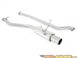 Megan Racing Drift Spec     with Single 4inch  Steel Tip and Removable Silencer Subaru WRX 11-15