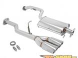 Megan Racing Type 2 Series Catback Exhaust System with Dual Stainless Rolled Tips Scion iQ 12-15
