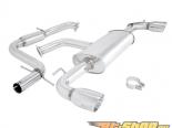 Megan Racing OE RS Series Catback Exhaust System with Dual 3.5inch Stainless Steel Rolled Tips Volkswagen GTI VI 10-14