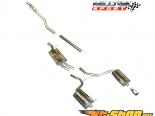 Milltek  with 90mm Tips Center Silencer Audi A4 B6 1.8T 2WD 5 Speed Manual 01-05