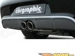 Cargraphic Fiberglass  Valance Insert -  Look with Heat Sheild Porsche 997.2 Turbo 3.8L 10-12