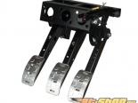 obp Motorsport Pro-Race Top Mounted 3 Pedal Hydraulic Clutch Cockpit Fit Pedal Box with Dual Signal Potentiometer