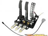 obp Motorsport Hydraulic    Floor Mounted Pedal Box with Master Cylinders Mitsubishi EVO VIII 03-05