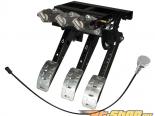 obp Motorsport Pro-Race Top Mounted 3 Pedal Hydraulic Clutch Cockpit Fit Pedal Box with Dual Signal Potentiometer