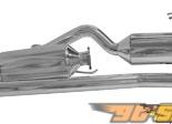 DC Sports Single Canister  Steel Cat-Back  - Honda Civic Si 02-05