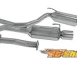 DC Sports Single Canister  Steel Cat-Back  - Honda Civic Si Coupe 2  06-09