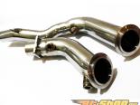 Status Gruppe Cat-less Downpipes with Silver high-temp Coating BMW F80 M3 2015
