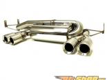 Status Gruppe  Section 3 V1  Muffler  Steel 3 Inch 76mm Double Wall Tips BMW E46 M3 01-06