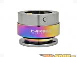 NRG Gun Metal Body  Neochrome Ring Gen 2.0 Quick Release 