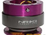 NRG Quick Release Hub Adapter Gen 2.0 - Чёрный Хром / Purple