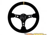 NRG Suede with Ƹ Center Mark 3inch Deep 350mm Sport Steering  
