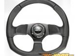 NRG  Stitch Leather 320mm Oval Sport Steering  