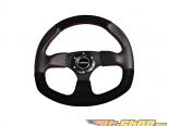 NRG  Stitch Suede 320mm Oval Sport Steering  
