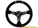 NRG ׸ with  Marking Suede 3inch Deep 350mm Sport Steering  