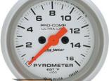 Autometer Ultra Lite 2 1/16 Pyrometer 0-1600 