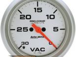 Autometer Ultra Lite 2 5/8 Vacuum 