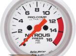 Autometer Ultra Lite 2 1/16 Nitrous Pressure 