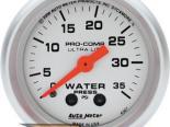 Autometer Ultra Lite 2 1/16 Water Pressure 