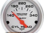 Autometer Ultra Lite 2 1/16 Cylinder  Temperature 