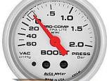 Autometer Ultra-Lite 2 1/16 Metric Boost/Vacuum 