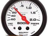 Autometer Phantom 2 1/16 Metric Boost/Vacuum 