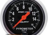 Autometer Sport-Comp 2 1/16 Pyrometer 