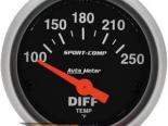 Autometer Sport-Comp 2 1/16 Differential Temperature 