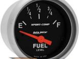 Autometer Sport-Comp 2 1/16 Fuel Level 0E/90F 