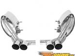 B&B Mufflers Quad Double Wall Tips Porsche 997 05-08