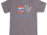 Gulf Gulf Racing Vintage Стиль Футболка 